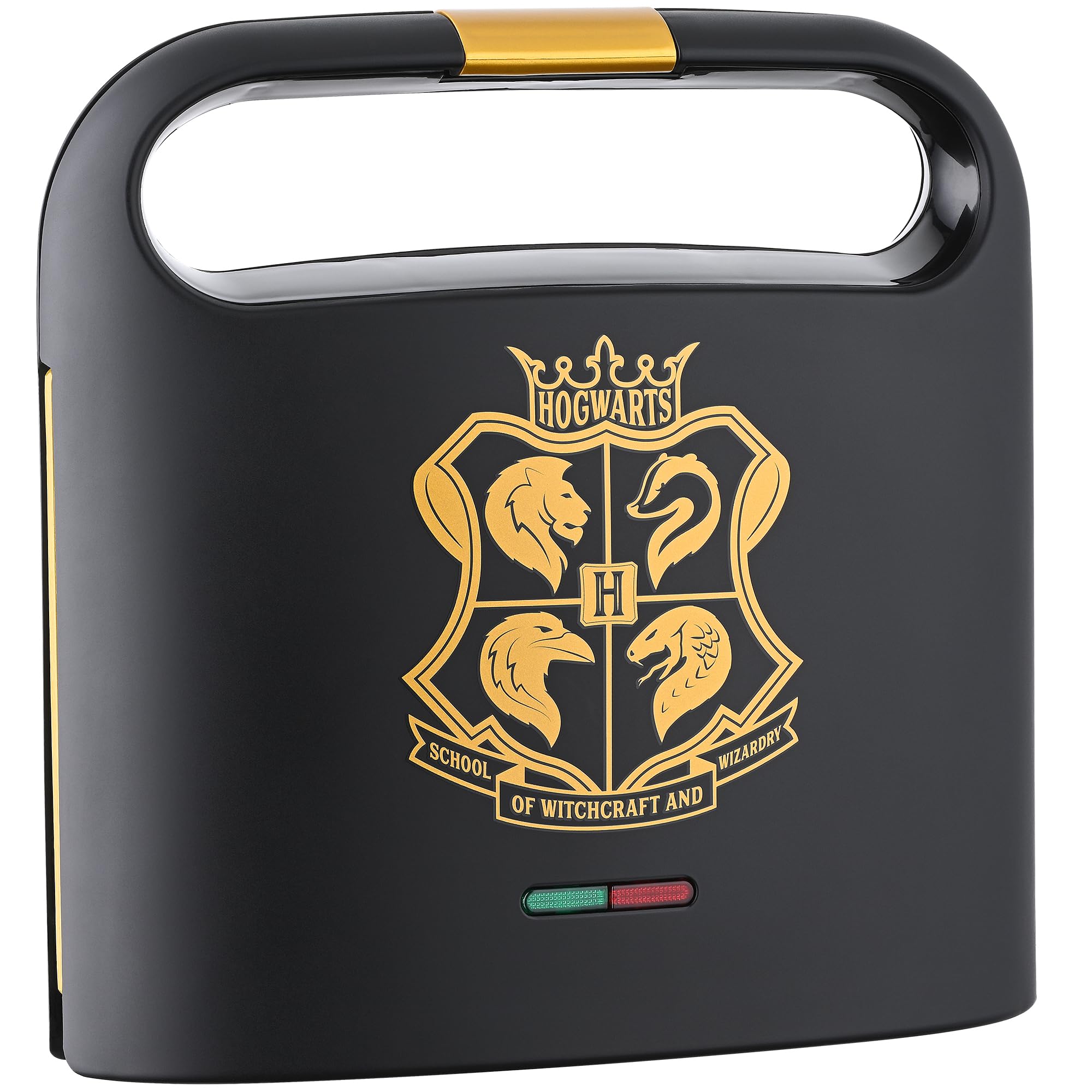 Warner Brothers Harry Potter Dual Sandwich Maker, Black and Gold Warner Brothers Harry Potter Dual Sandwich Maker, Black and Gold